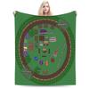 Custom 99 Nights In The Forest Blanket Survival Horror Games Plush Vintage Breathable Throw Blankets For Home Textile Decor