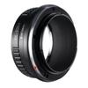 CONCEPT Mount Adapter for Pentax K Lenses To Canon EOS R Compatible with Pentax K Lenses and Canon RF Lenses for Infinity Focus K&F Cameras,