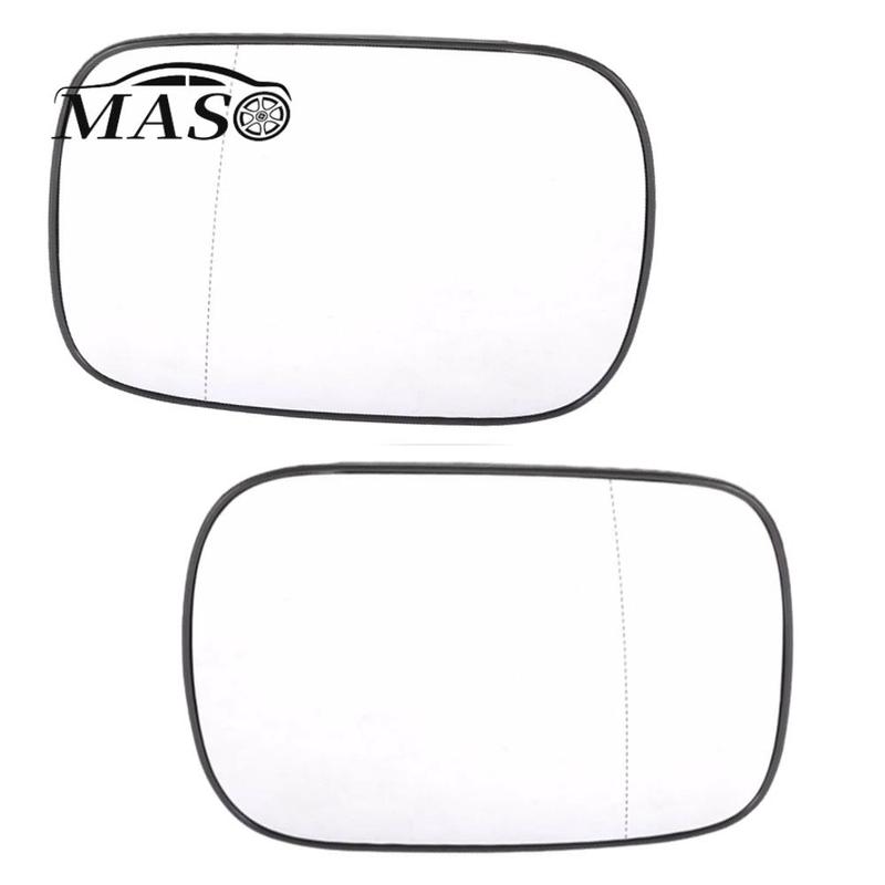 For Volvo XC70 Facelift XC90 Pre-facelift 2003 2004 2005 2006 Heating Side Mirror Glass Lens Door Wing Rear View Mirror Glass