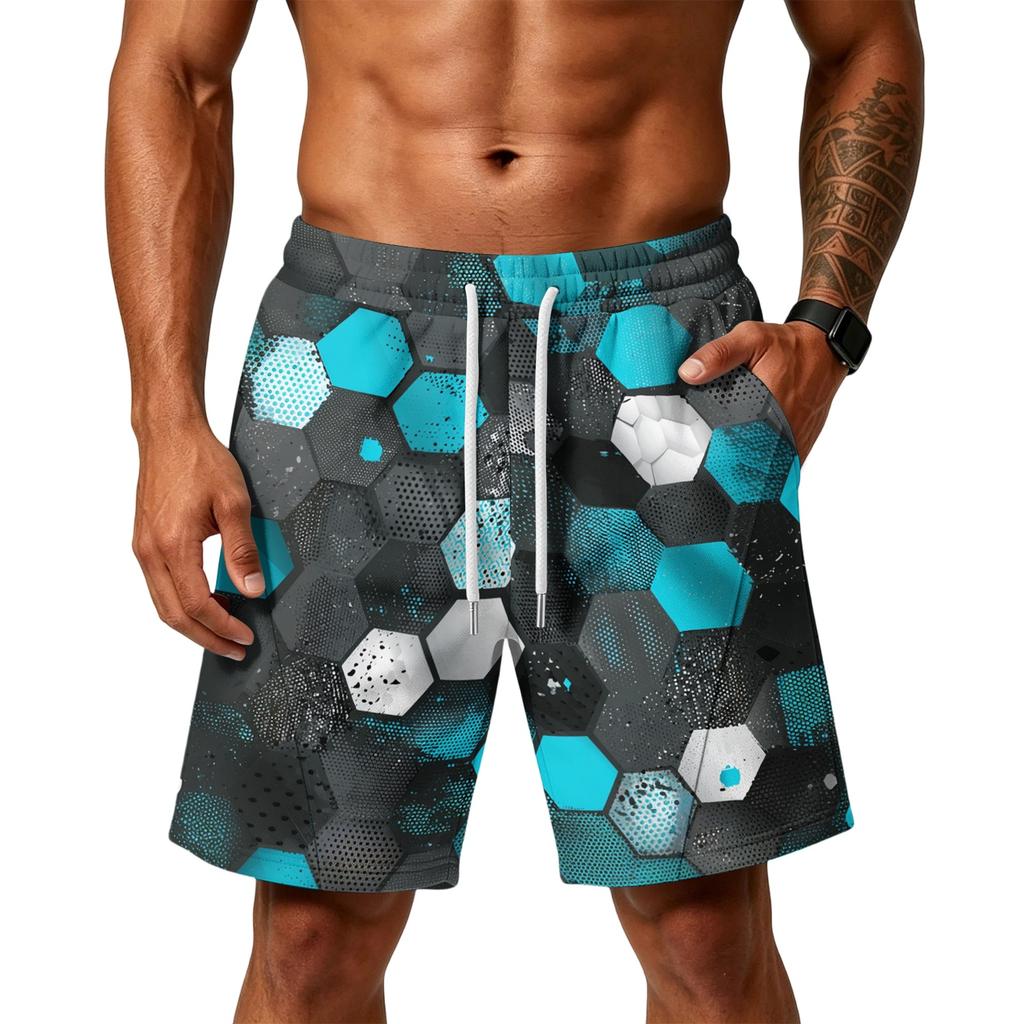 Men's Loose Shorts with Pockets, Quick-Dry Lightweight for Gym Training Beach