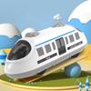 Children's High-speed Train Toy Car Inertial Train Harmony Express Train Model Boy Gift Wholesale Plastic/plasticine Material