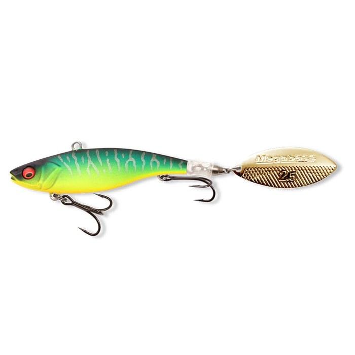 Megabass X-Blazar 21g Matte Tiger 7g: 39mm / 14g: 56mm / 21g: 64mm