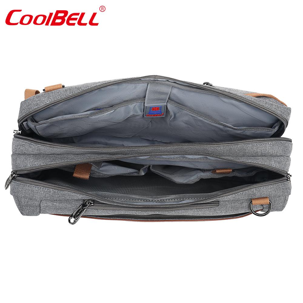 21L Wasserdicht Multifunktionale Männer Rucksack & Schulter Tasche & Handtasche 17,3 Zoll Notebook Rucksack Laptop Tasche 17 Nylon Schwarz Grau