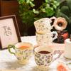 French Vintage Floral Pattern Ceramic Mug, 430ml