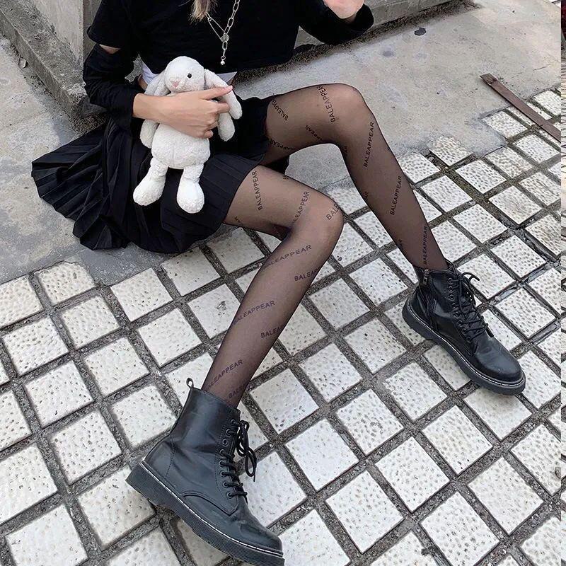 "Ultra-Thin Black Stockings - Sexy, Bare Leg, Anti-Hook Pantyhose for Spring, Summer, and Autumn"
