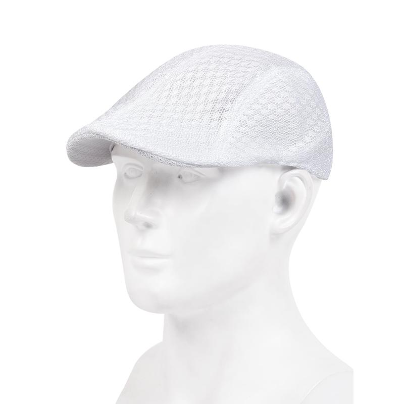 Unisex Mesh Breathable Beret Cap Outdoor Sunscreen Men's Taxi Driver Hats Leisure Sports Golf Caps Newsboy Hat