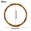 DIY Craft Projects Round Bamboo Handbag Handle Plastic Retro Bag Handle Beach Bag Handles