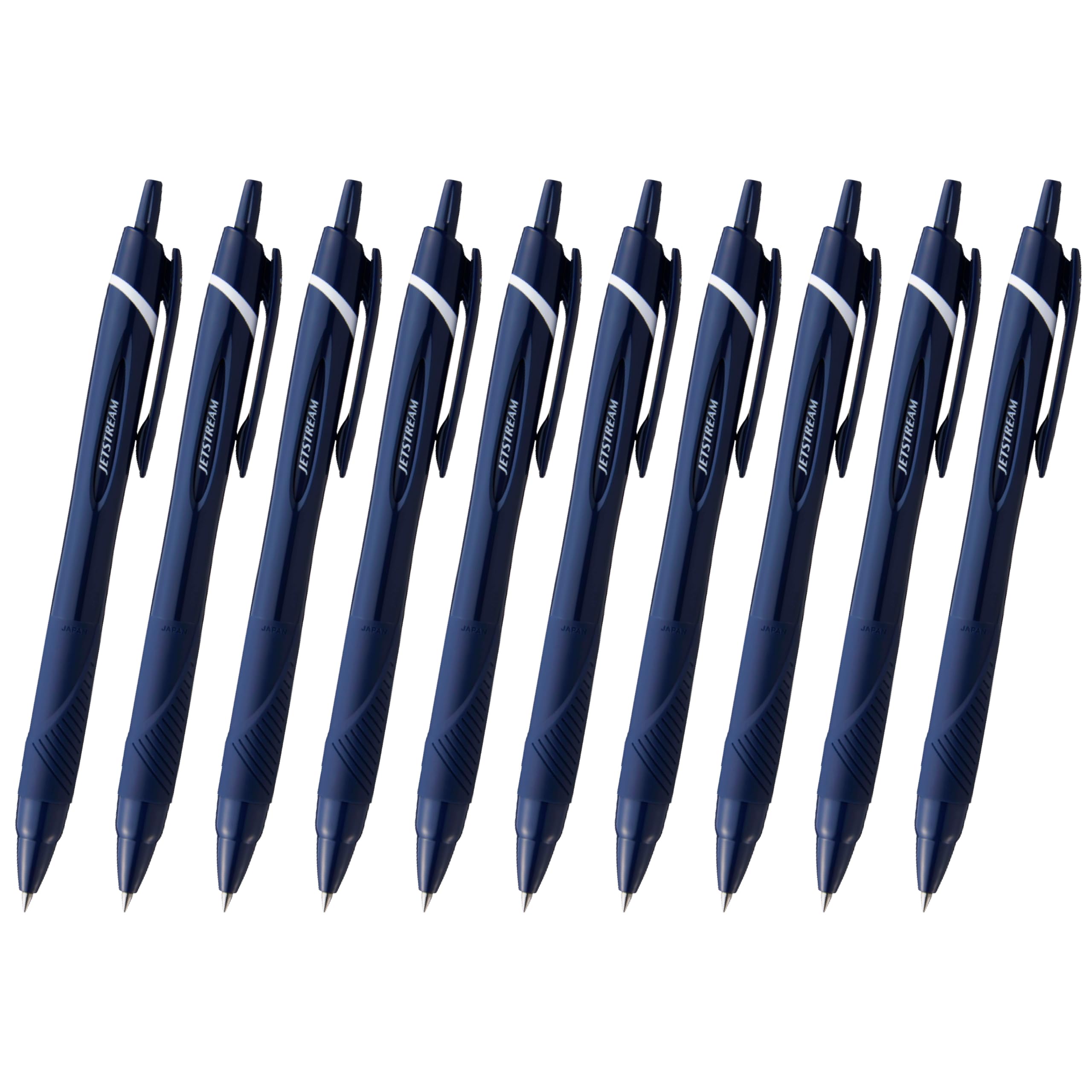

Mitsubishi Pencil Jetstream Ballpoint Dark Easy to Write 10P Oil-Based Pens, 10-Pack, 0.7mm Tip, Navy, With, SXN15007.10