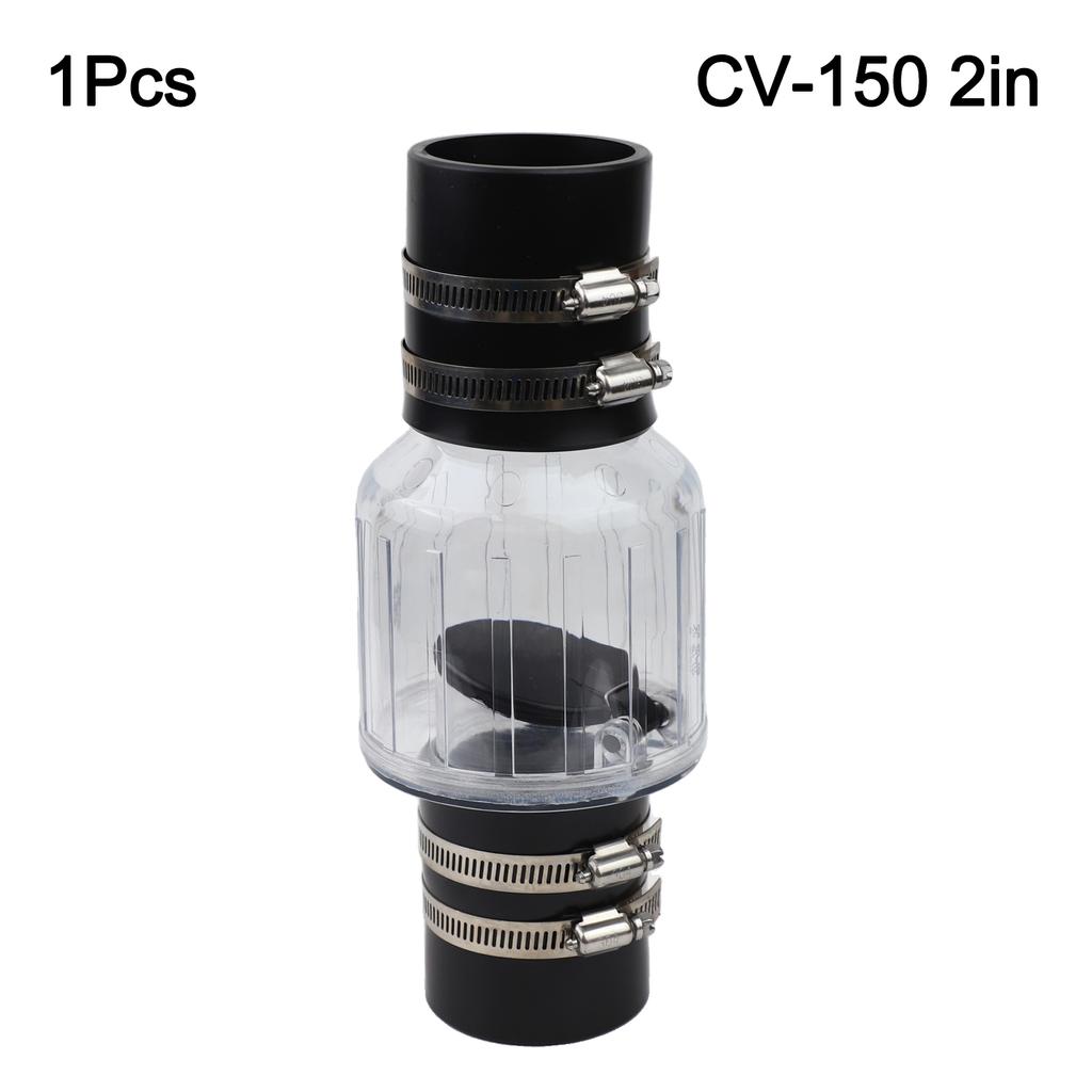 Forceful Water Striking Drainage Systems Spring-loaded Check Valve Aging Resistance Easy Installation Prevents Sewage Backflow