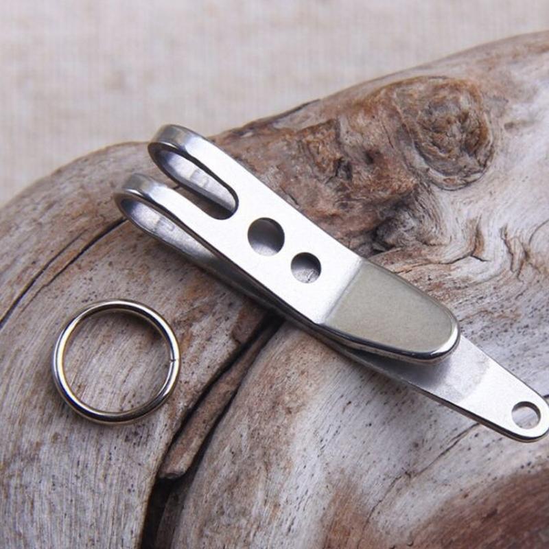 Multipurpose Metal Suspension Clip Keychain Keyring Outdoor Equipment Camping Hiking Everyday Carry Essential Key Holder