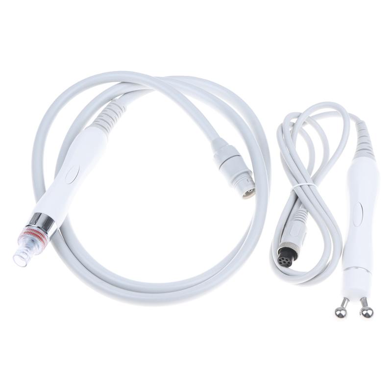1Pcs Ultrasonic Skin Scrubber Pore Cleaner Lifting Facial Probe Small Bubble Replacement H2O2 Hydro Machine Accessories