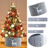 Festive Ornament Home Decor Christmas Trees Skirt Apron Xmas Tree Cover Tree Skirt