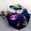 1pc Space Balloon Adventure Umbrella with Plastic Handle,Suitable for All Seasons Home Travel Outdoor UmbrellaDD191
