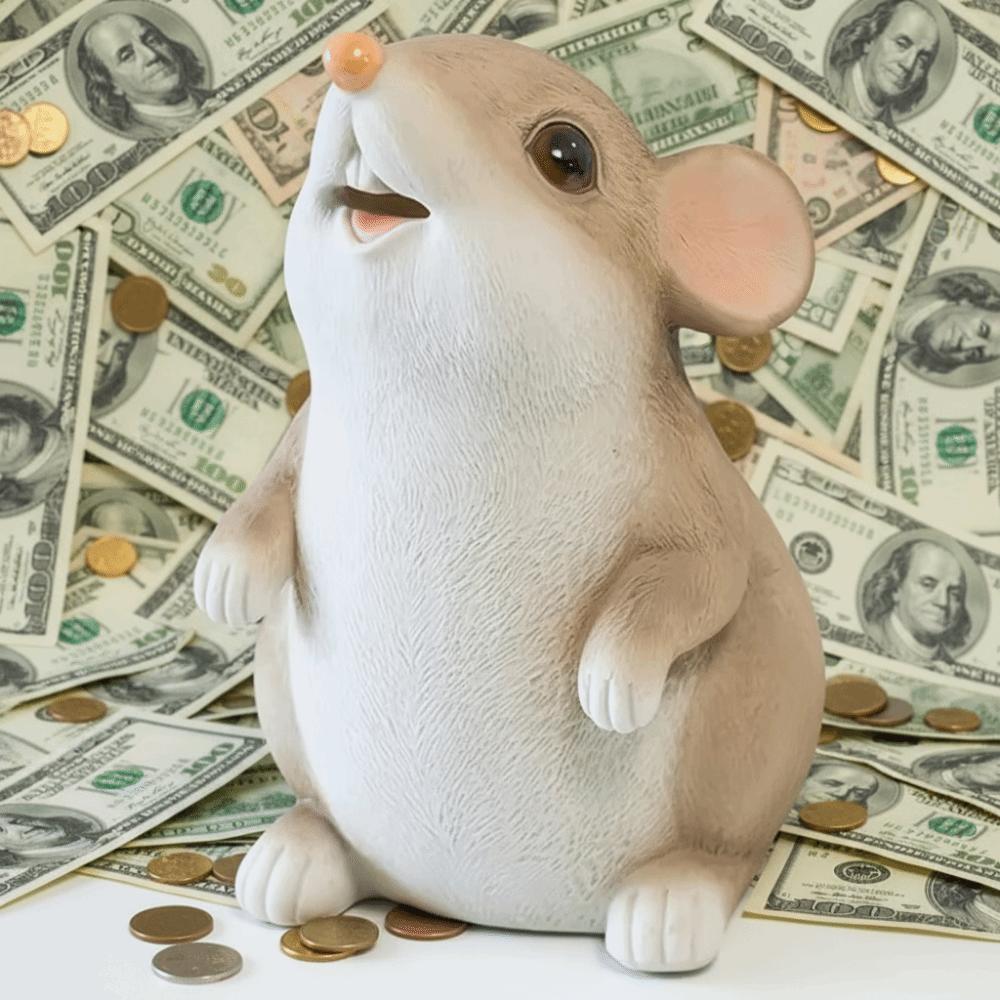 Maus Spardose Spardose Kindergeschenk Sparschwein Jahr der Ratte Münzspardose Kinderspielzeug