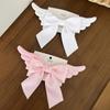 Cute Angel Wings Bowknot Hair Clips for Children Sweet Girls Large Bowknot Metal Duckbill Clip Girl's Hair Lovely Accessories