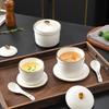 Jingzhou Ceramic Double-Boiler Stew Pots and Bowls