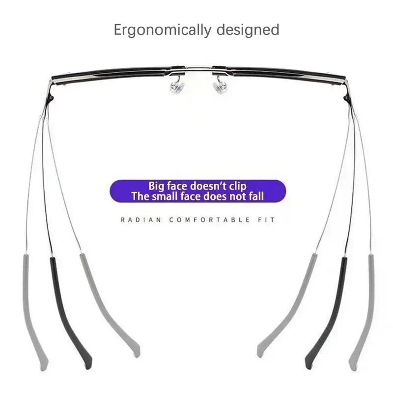 Unisex Vintage Near Sight Eyeglasses Trendy Square Frame Myopia Glasses for Women Men Retro Double Bridge Minus Diopter Glasses