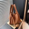 Office Worker Handbag Book Bag Daily Miscellaneous Appendix Bag Portable Large Capacity Simple Korean Version Commuter Bag Female Versatile
