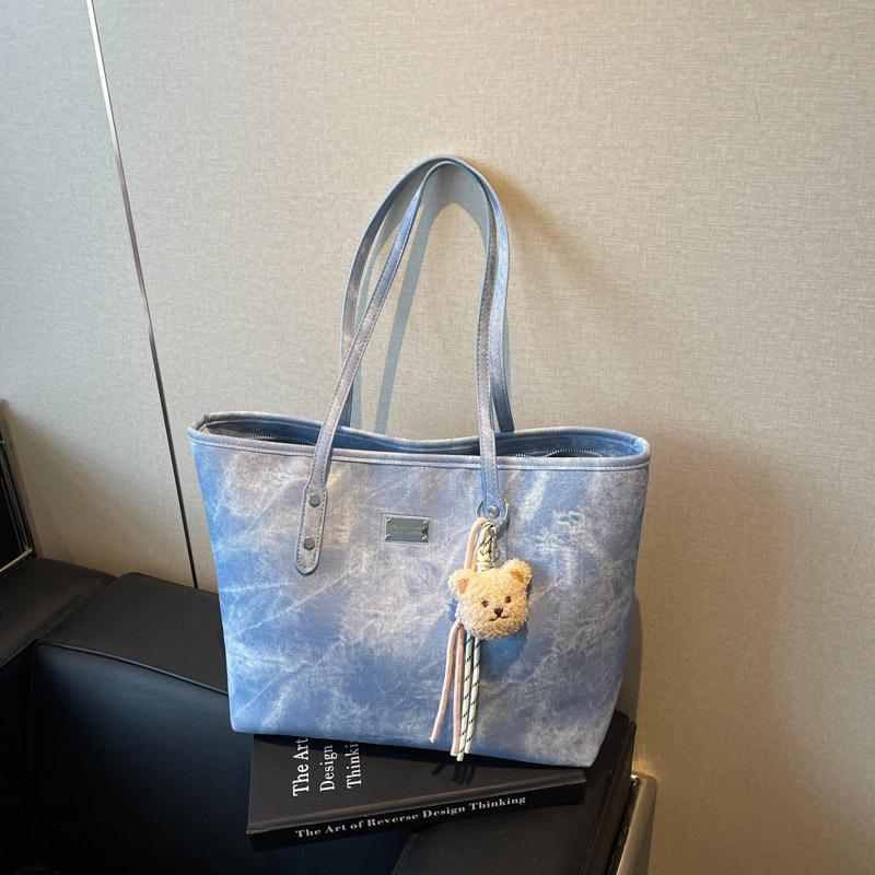 Large Capacity Commuter Tote Bag New Versatile Fashion Shoulder Underarm Bag Handbag