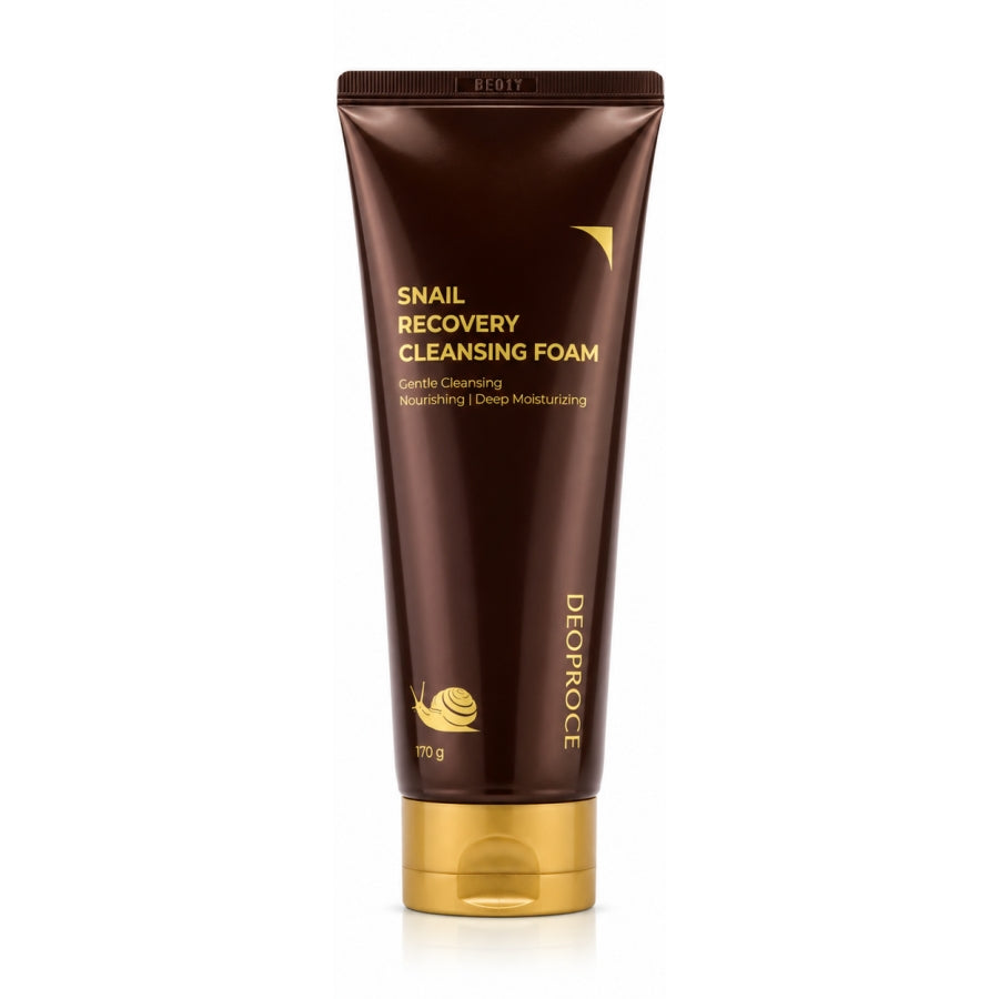 Deoproce Snail Recovery Schiuma detergente 170g*1Pz/2Pz/3Pz