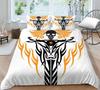 Bedding Suit 3D Skull Print Bed Cover Home Bedclothes  Fashionable Duvet Cover Sets Polyester Single Double King Size