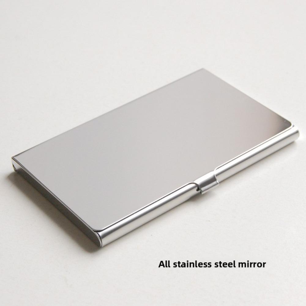 Stainless Steel Metal Business Card Holder Business Card Case Business Ultra-thin Business Card Holder
