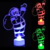 New Acrylic Christmas Night Colorful LED Decorative Lights Christmas Tree Decorations Party Supplies New Year's Products