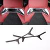 Real Carbon Fiber Rear Seat Back Frame Trim For Toyota Supra A90 -2024