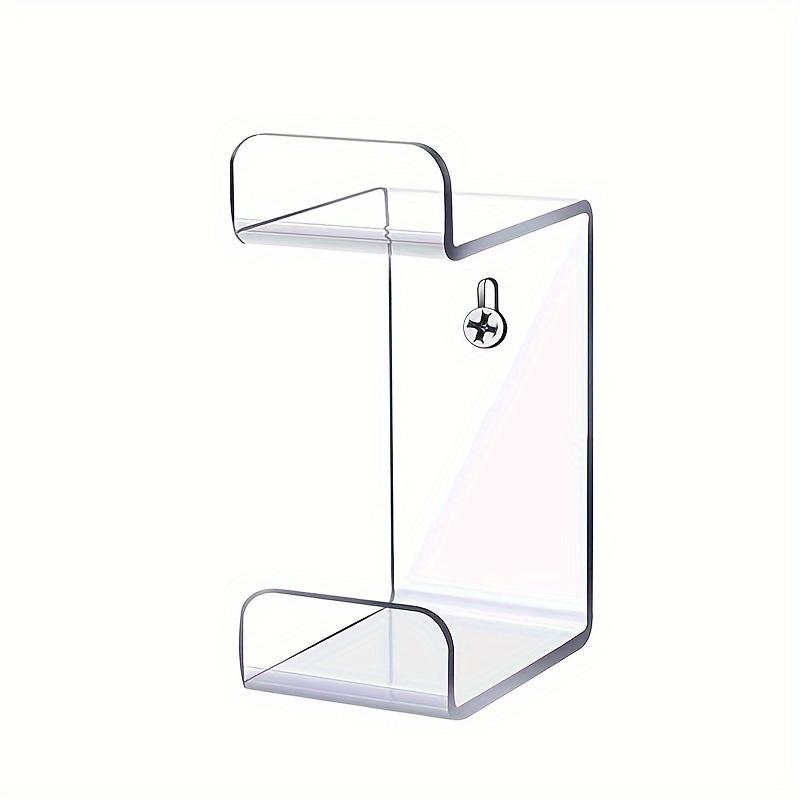 1pc-Acrylic Controller Stand – Wall Mount Transparent Display Rack for Game Controllers – Home & Game Room Decor – Gift for Men