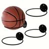 Metal Basketball Display Rack Wall Mounted Display Shelf  For Basketball Football Volleyball