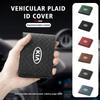 OWVZ1 Suede Car Driver License Cover Bank Card Credit Card Holder Accessories For Cerato Proceed Venga Stonic Picanto Sorento