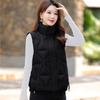 Winter New Stand-up Collar Cotton Vest Simple Short Thin Versatile Women's Vest Jacket