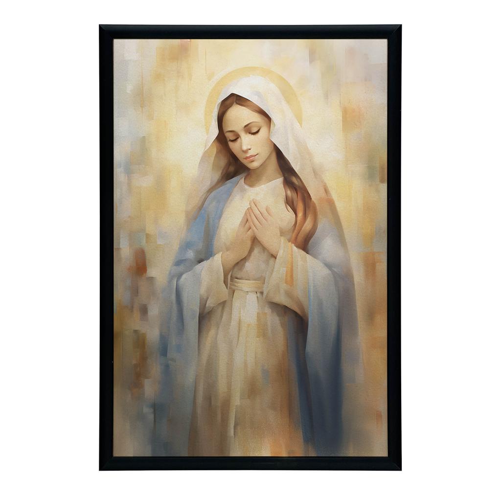 Plakat Maryja: Symbol Spokoju Plakat Maryja: Symbol Spokoju, 50X70 Cm, Bez Ramy, Płótno Premium Na Blejtramie