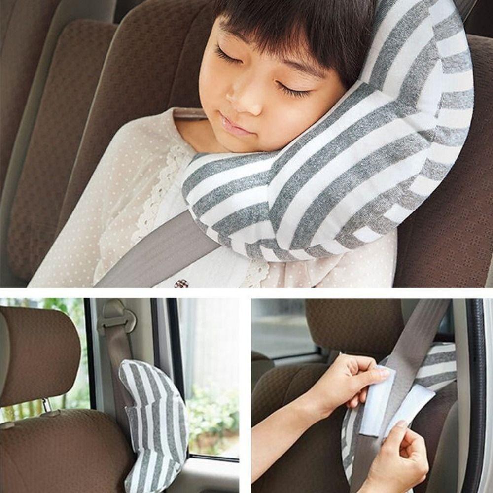 Sleep Pillow Kids Car Seat Neck  Headrest Children Nap Shoulder Belt Pad  Car Interior Accessories