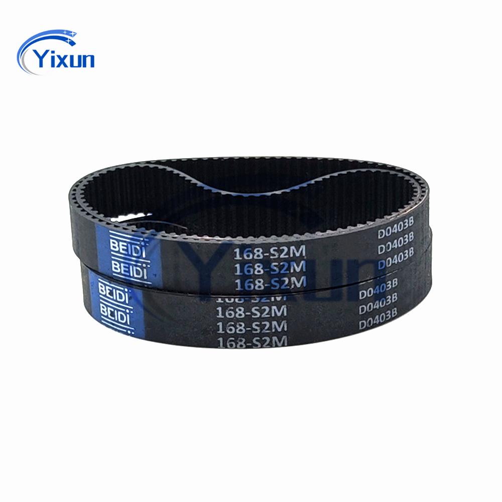 S2M Kauçuk Senkron Zamanlama Kayışı Uzunluk 148 150 152 154 156 158 160 162 164 166 168 170mm Genişlik 4/6/9/10/15mm Tahrik Dişli Kayış