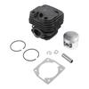 43mm Cylinder Kit for Zenoah 45cc Chainsaw Engine Maintenance with For Piston Ring Needle and Circlips Components