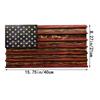 Espositore per Monete Sfida Bandiera Americana 7 File Supporto in Legno per Monete Scaffale per Montaggio a Parete Decorazione da Appendere Espositore Commemorativo