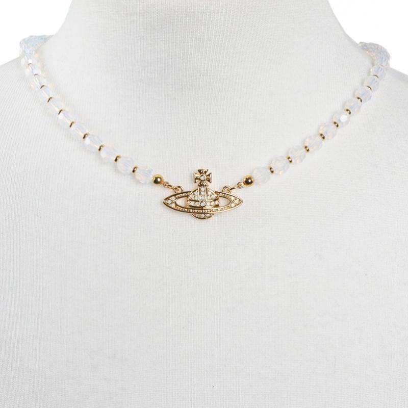 Vivienne WeStwood 25SS Dámský Zlatý Síťovaný Choker S 6303002f 02r821