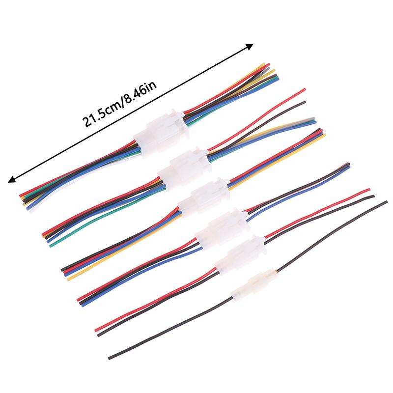 1Pc 2.8Mm 1/2/3/4/6/9Pin Electrical Automotive Quick Connector Male Female Socket Cable Terminal Plug For Motorcycle E-Bike Car