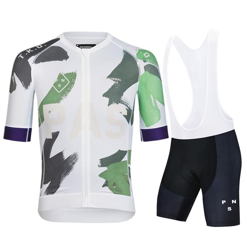 Mens MTB Cycling Jersey Set Breathable Quick-Dry Bike Wear Road Trail Riding
