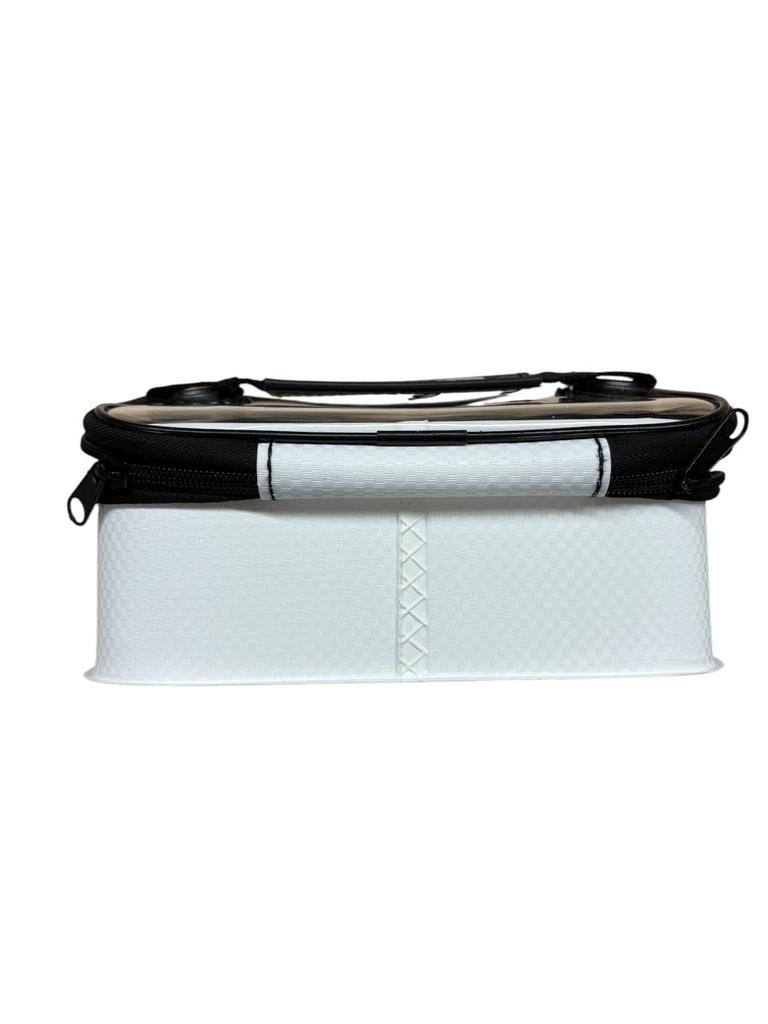 Celacanz EVA Clear for Fishing and Outdoor 27 x 17 x 9 Case, S/M/L, Unisex, Use, UFC-756, 757, 758, X'SELL (Off-White, Approx. cm)