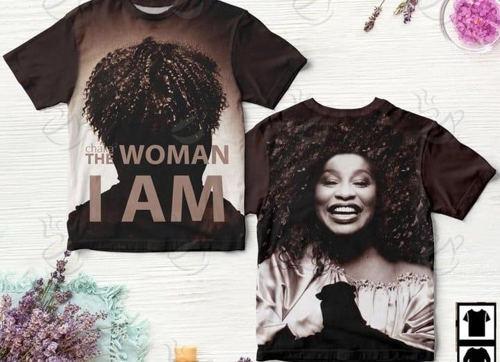 Chaka Khan The Woman I Am Album For Fan 3D T-shirt All S to 5XL 2F1851 XL