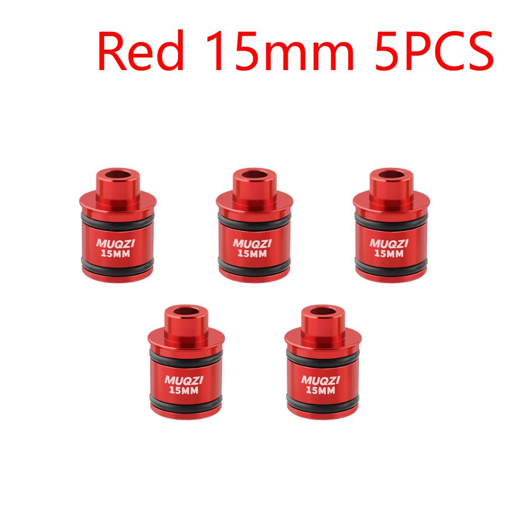 3-10PCS Aluminum Alloy Bike Hub Thru Axle Adapter Quick Release Stable Bike Hub Converter Bike Thru Axle Quick Release Adapter