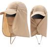 Sunscreen Hat Breathable Quick-drying Sunscreen Hat Fishing Mountaineering UV Protection Hat Full Face Sun Hat Men Women