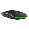 Kabellose Maus mit Bluetooth 5.2, Geräuschlose Bedienung, Sofortige Verbindung, Ultradünn, Kompakt, USB-wiederaufladbar, 2.4GHz, 3-stufige DPI-Umschaltung, Hoch