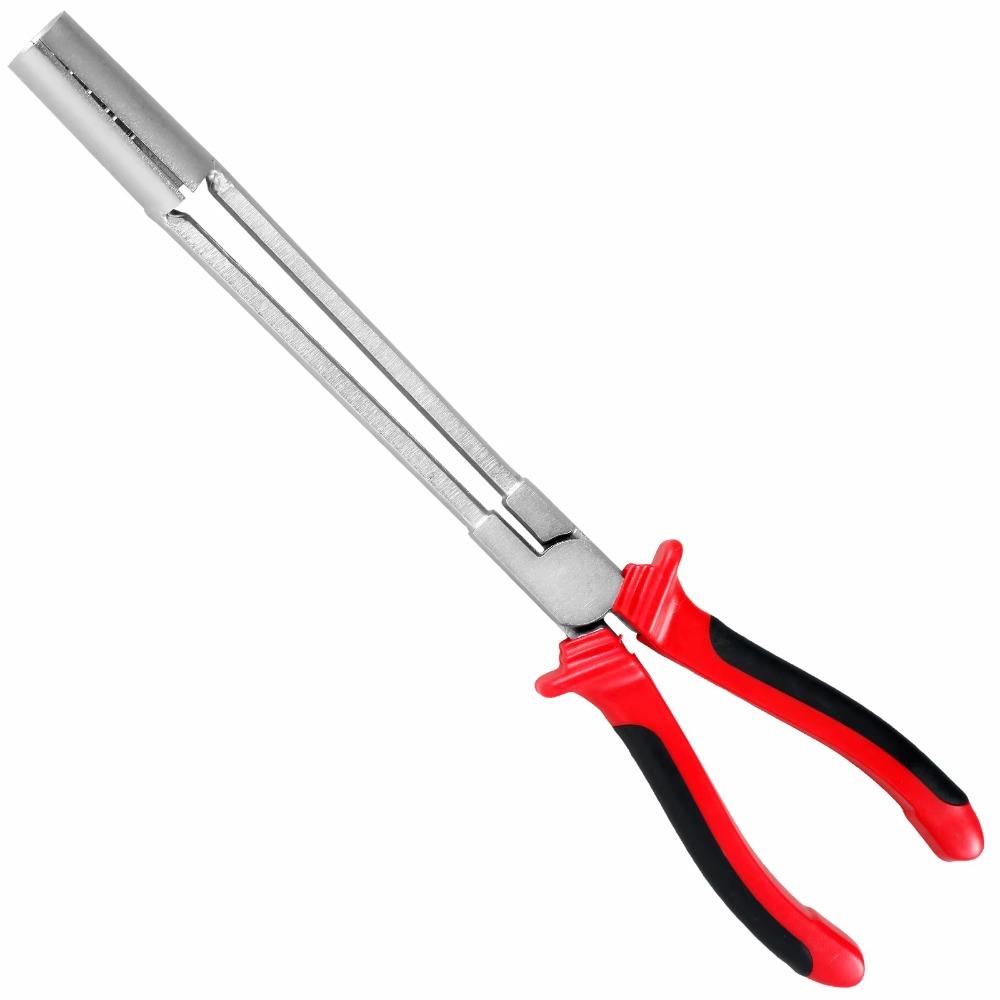 Long Handle Spark Plug Pliers Carbon Steel Electrical Disconnect Plier New Removal Tool
