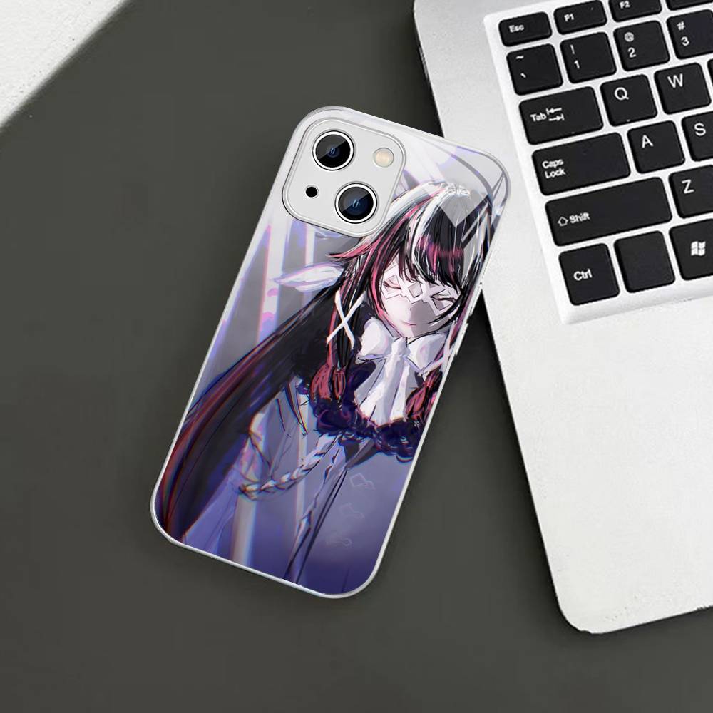 Genshin Impact Columbina Für IPhone 14 13 12 Mini 11 Pro XS Max X XR 14 Plus Gehärtetes Glas Cover