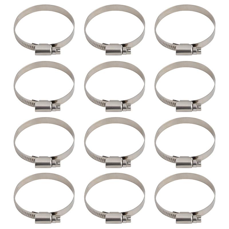 12PCS Motorcycle Carburetor Boot Air Inlet Intake Valve Clamps For Honda CB750 CB 750 1969-1978 1970 1971 1972 1973 1974 1975