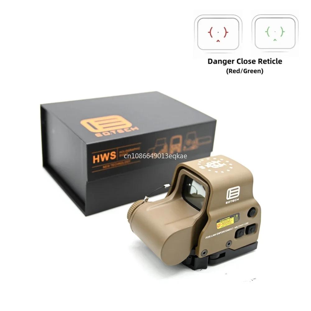 2024 Neues EOTECH 558 DCR Rotpunkt Holografisches Visier Airsoft Jagd mit G33/G43/G45 3X 5X Vergrößerer Passend für 20mm Schienenmontagen & QD-Hebel
