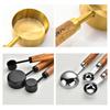 Set of 4 Baking Tool Set Stainless Steel Measuring Cups Measuring Spoons Wood Handle Kitchenwares for Baking Cooking